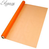 Eleganza Sheer Organza 70cm x 10m Orange - Organza / Fabric